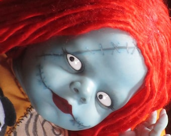 Reborn Art Doll Sally Inspired By The Movie "The Nightmare Before Christmas" by Disney and Tim Burton