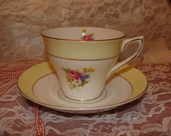 Retro Rosina Bone China made in England
