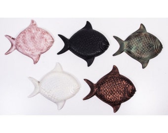 Blue Gill Fish aluminium stepping stone