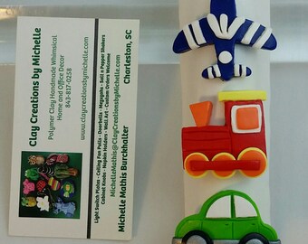 Plane, Train, and Automobile - Mezuzah Case