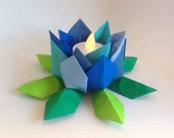 Origami Lotus Flower night light