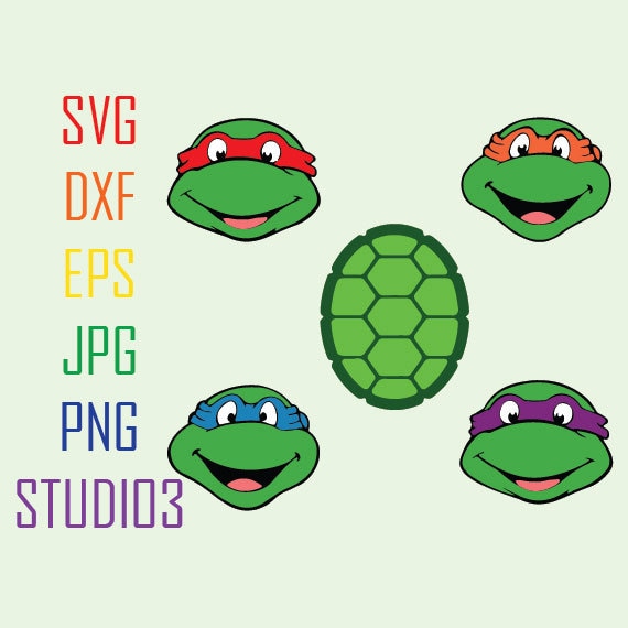 Download Ninja Turtle Svg SVG Cut Files