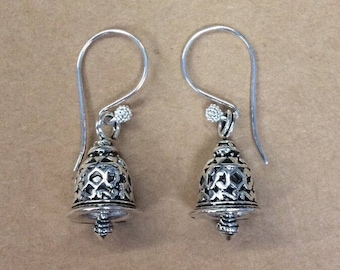 Silver Bell Earrings