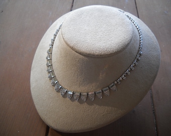 KRAMER Rhinestone Necklace Item W-#376