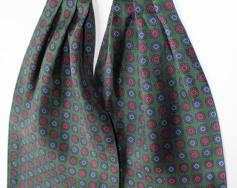 Silk Ascot vintage made in Italy