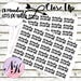 30 Monday Stickers, Planner Stickers, let do this, motivation stickers, use with Erin Condren Planner(TM), Happy Planner, planner, Stickers