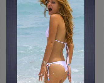 Bella Thorne Beach Towel #1155