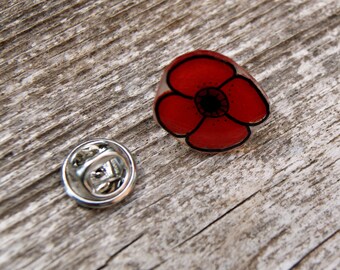 Poppy Pin - Lapel (small)