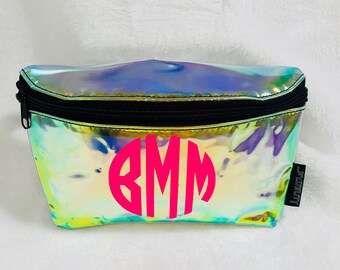 Personalized Iridescent Fanny Pack