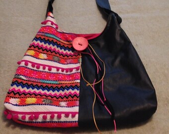 handmade hobo leather bag