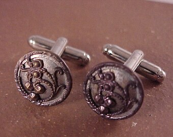 Victorian Clothing Button Cuff Links