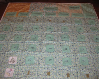 Hand Embroidered Perpetual Calendar