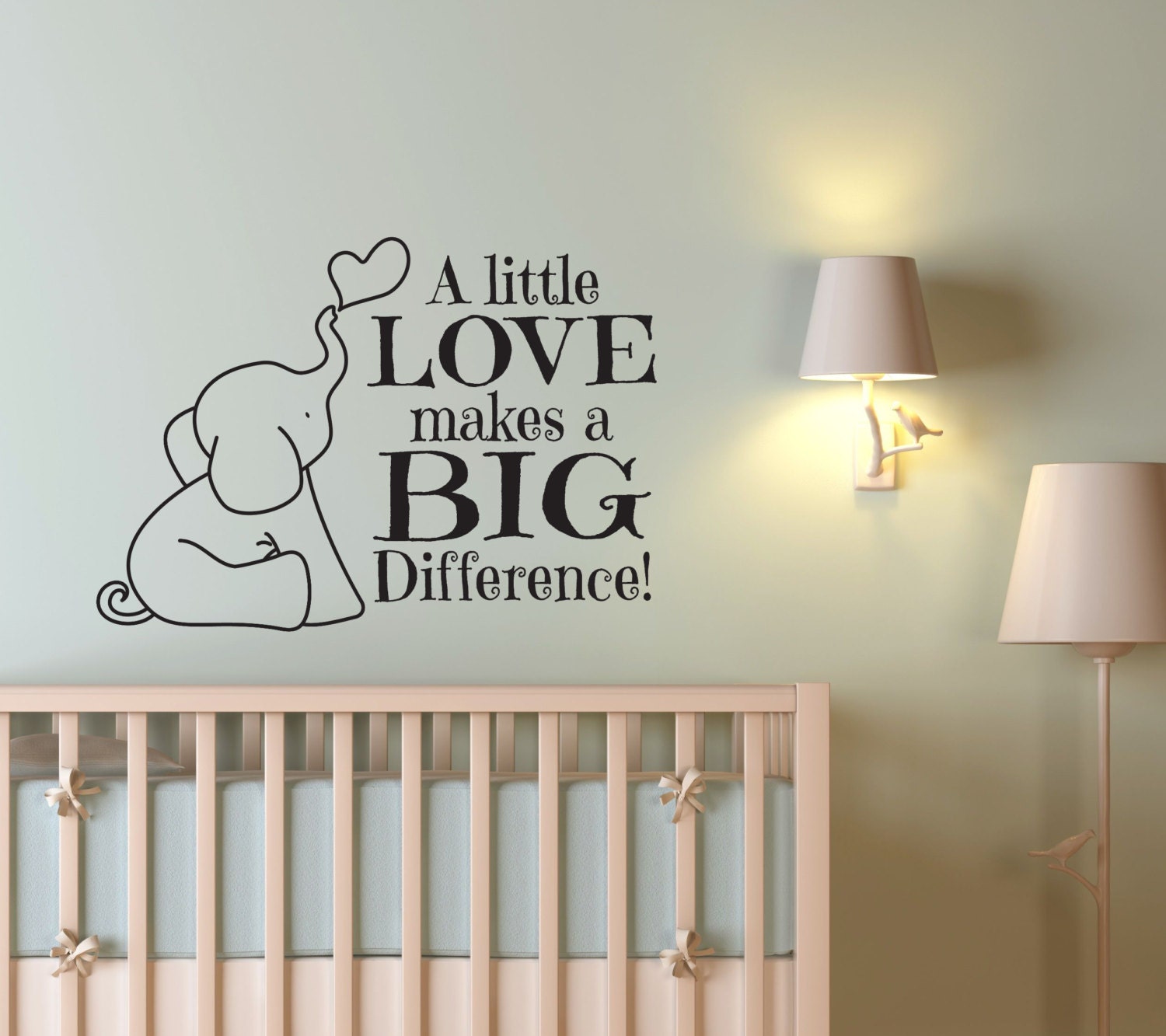 Nursery Decor Elephant Nursery Decor Elephant Wall Decal