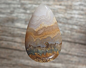 Prudent Man Agate Cabochon, Designer Cabochons Handmade by MagicStones
