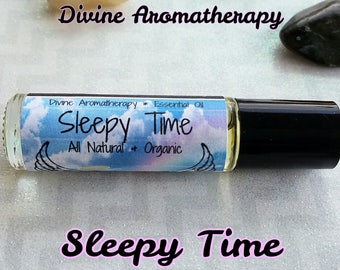 Divine Aromatherapy: Sleepy Time - Organic Essential Oils