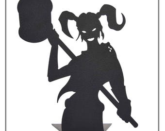 Harley Quinn Inspired Statue/Bookend