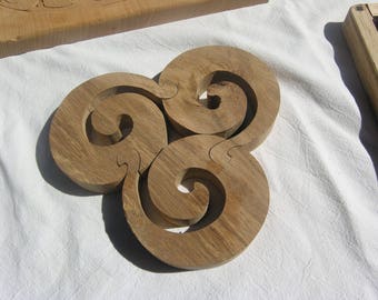 bottom plate and coaster in treskel