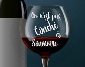 Verre à Vin Farce Poisson D'Avril – Gobstoppers En Verre, 10 Cm, Déco Table Et Blague Carnaval