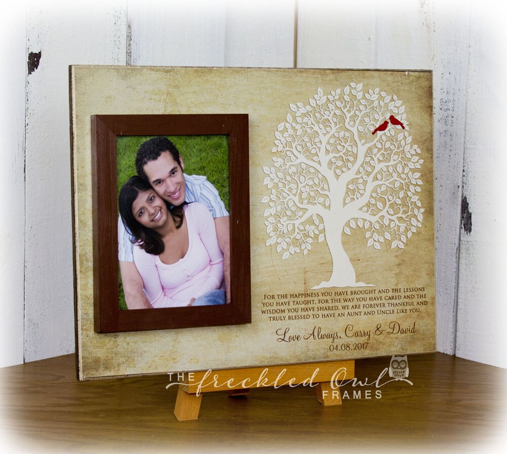 Thank You Gift for an Aunt and Uncle Aunt Gift Uncle Gift