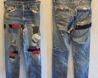 levis with holes