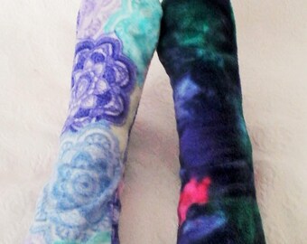 Warm Fleece Socks, Women's Socks, Ladies Fleece Socks, Novelty Socks, Handmade Senior Citizen Gifts under 10 Dollars, Warm Socks
