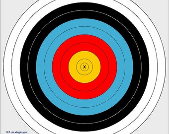 122cm outdoor archery target, vinyl archery target