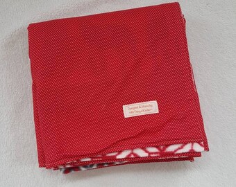 Fleece and Cotton Blanket