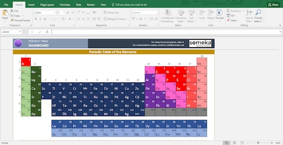 periodic table worksheet printable excel template - Tabla Periodica De Los Elementos Quimicos Hecha En Excel periodic table worksheet printable excel template - Tabla Periodica De Los Elementos Quimicos Hecha En Excel