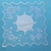 Hanky Fine Sheer White Linen Irish Limerick Lace Harp Shamrock Rose Vintage c.1940s 1950s Bridal Wedding Gift Something Old