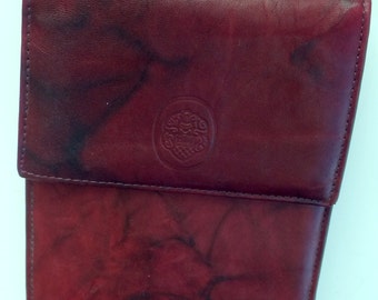 MUNDI Genuine leather small cross body organizer purse