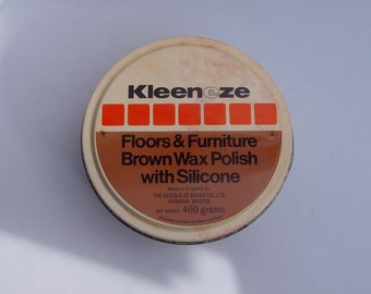 Kleen-e-ze Floors and Furniture Polish Tin