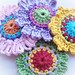 Set of Quick Flowers Crochet Patterns
