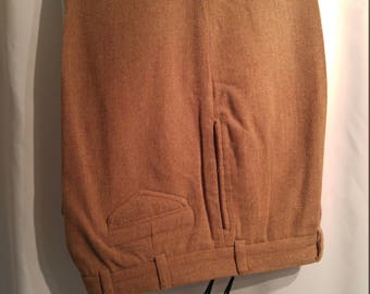 Gorgeous Bill's Khakis Herringbone Tweed Wool-Blend Slacks (34/32)
