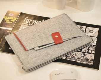 Touch Bar 13" Macbook Pro , 13 inch Laptop Sleeve , Felt Macbook 13 Case , Felt Macbook 13” Sleeve , Felt Macbook Pro 13 Case #209