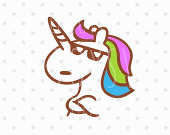 Download Baby Unicorn SVG Files for Cricut or Silhouette Cute White