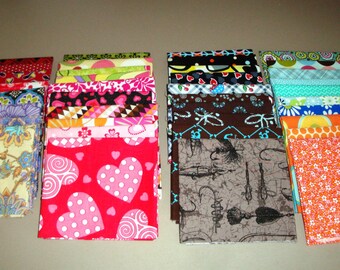 Scrap Fat Quarter Bundle - Destash Fat Quarters - Fat Quarter Bundle - Designer Scrap Fat Quarters