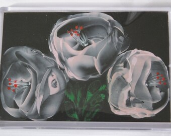 Encaustic Wax Fridge Magnet