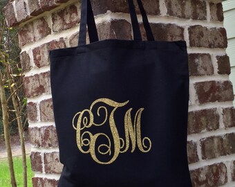 Monogrammed Tote Bags, Bridesmaid Gifts, Personalized Gift Bag, Monogram Tote bag, Personalized Gifts, Monogrammed Gifts