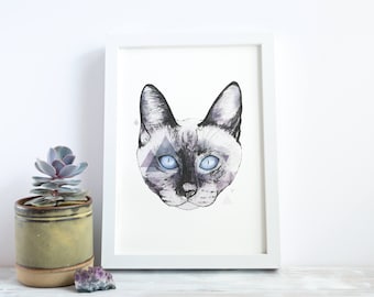 Cat | A4 Giclée Print