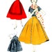 Advance 6247 sewing pattern // full skirt 'sew easy'