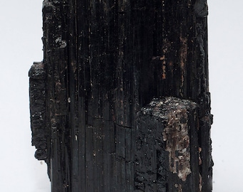 Black Tourmaline/Schorl Crystal XL No. 6 with stand area 785 grams