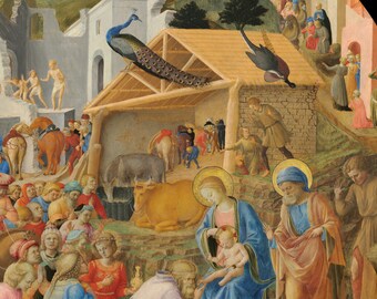 Adoration of the Magi by Fra Angelico & Fra Filippo Lippi, c.1440-1460