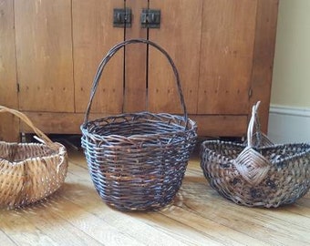 Woven Grapevine Basket