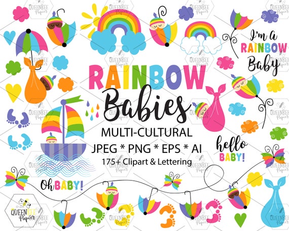 Download Rainbow Baby Announcement Ideas Glitter N Spice