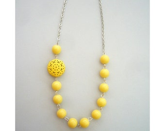 The yellow series necklace 1 SALE