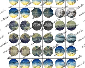 bible psalms bottle cap images cabochon images 18mm printable images instant download
