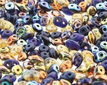10/20g Matubo Superduo Notre Dame color beads DU05MIX176 two hole beads Super Duo Czech beads 2.5x5 mm