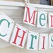 Christmas Banner MERRY CHRISTMAS banner Christmas Photo