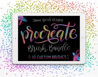DND Lettering Procreate Brush Bundle