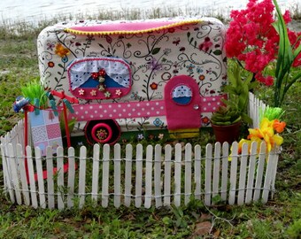 Sewing Machine Cover - Happy Camper Sewing Pattern DIGITAL DOWNLOAD